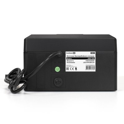 ИБП ExeGate Neo NNB-1000.LED.AVR.8SH.CH Черный
