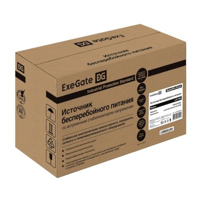 ИБП ExeGate SpecialPro Smart LLB-1000.LCD.AVR.1SH.2C13.RJ.USB Черный