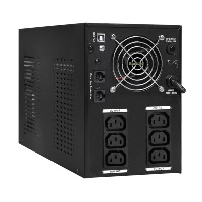 ИБП ExeGate SpecialPro Smart LLB-3000.LCD.AVR.C13.RJ.USB Черный