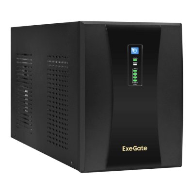 ИБП ExeGate SpecialPro UNB-3000.LED.AVR.3SH.2C13.RJ.USB EX292614RUS Черный
