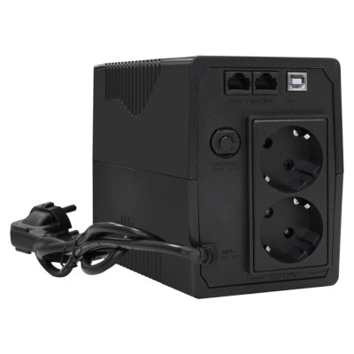 ИБП ExeGate SpecialPro UNB-800.LED.AVR.2SH.RJ.USB EP285604RUS Черный