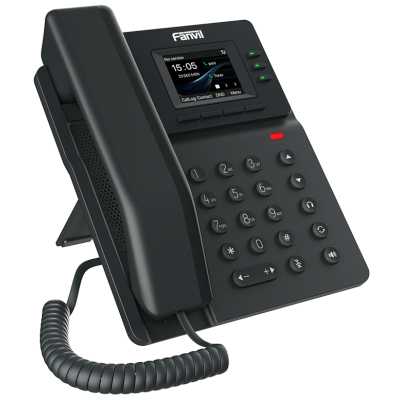 IP телефон Fanvil V60W Черный