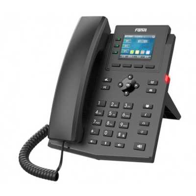 IP телефон Fanvil X303-2 Wire Black Черный