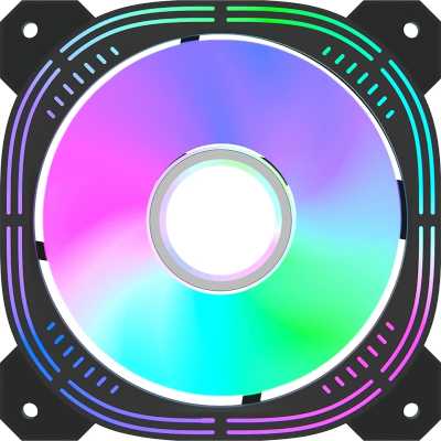 кулер Formula Nulight 12BK Reverse ARPW ARGB Черный