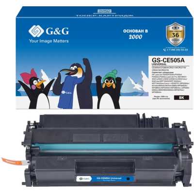 картридж G&G GS-CE505A Universal черный
