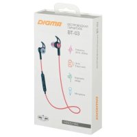 гарнитура Digma BT-03 Black-Red