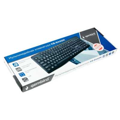 клавиатура Gembird KB-8440M Черный