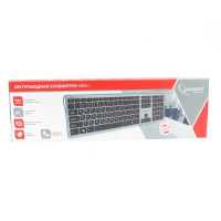 клавиатура Gembird KBW-1 Серый-черный