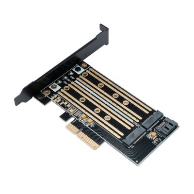 контроллер Gembird MF-PCIE-NVME-SATA