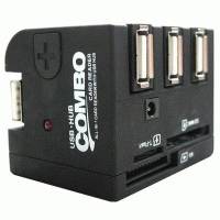 разветвитель USB Gembird UHB-FD1 черный