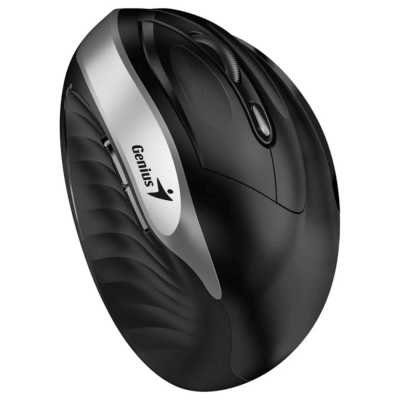 мышь Genius Ergo 8250S Silver Grey/Black Черный-серебристый