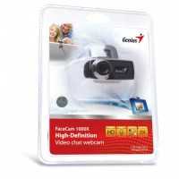 веб-камера Genius FaceCam 1000X черный