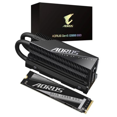 SSD диск GigaByte Aorus Gen5 12000 2Tb AG512K2TB Черный
