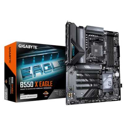 материнская плата GigaByte B550 X Eagle Черный