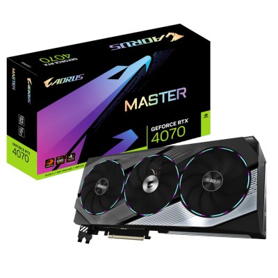 видеокарта GigaByte nVidia GeForce RTX 4070 12Gb GV-N4070AORUS M-12GD