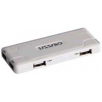 разветвитель USB Ginzzu GR-415UW белый