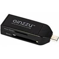 картридер Ginzzu GR-584UB Черный