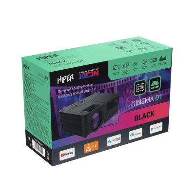 проектор Hiper Cinema D1 Black Черный