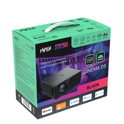проектор Hiper Cinema D5 Black Черный