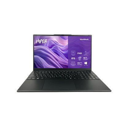 ноутбук Hiper WorkBook FWBC151-I312UR16N5FA Черный
