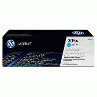 картридж HP 305A CE411A голубой
