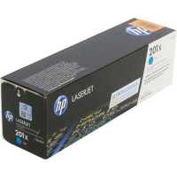 картридж HP 201X CF401X голубой