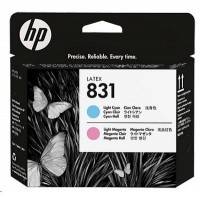 печатающая головка HP 831 CZ679A голубой, пурпурный
