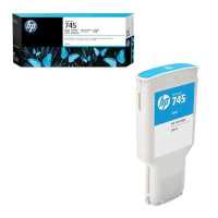 картридж HP 745 F9K03A голубой
