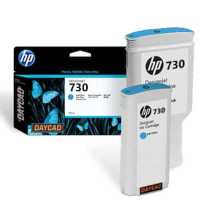 картридж HP 730 P2V68A голубой