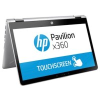 ноутбук HP Pavilion x360 14-ba016ur Серебристый
