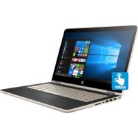 ноутбук HP Pavilion x360 14-ba107ur Золотой
