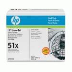 картридж HP 51X Q7551XD черный