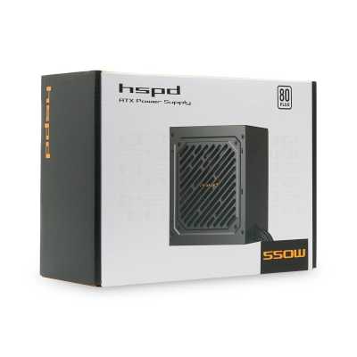 блок питания HSPD 550W HST-550WN-BK Черный