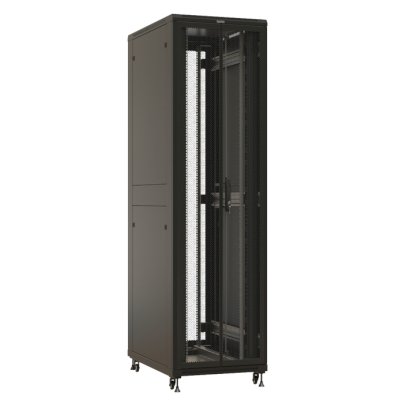 телекоммуникационный шкаф Hyperline TTBR-4281-DD-RAL9004 Черный