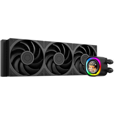 кулер ID-Cooling FX360 LCD PE Black Черный