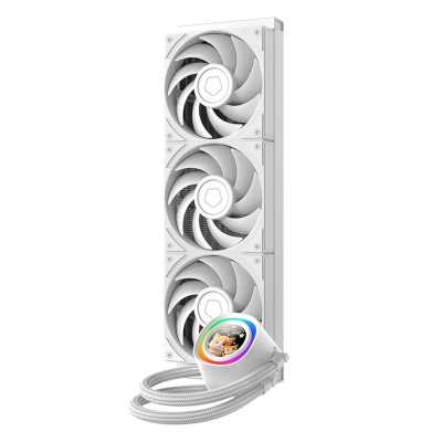 кулер ID-Cooling FX360 LCD PE White
