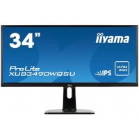монитор Iiyama ProLite XUB3490WQSU-B1 Черный