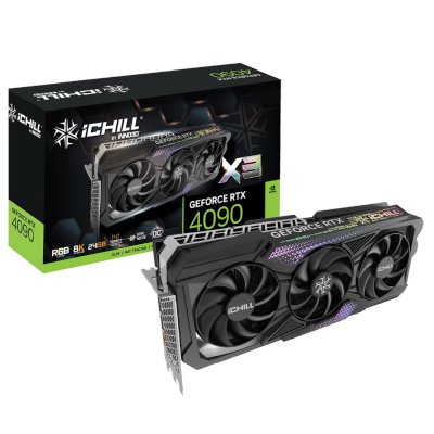 видеокарта Inno3D nVidia GeForce RTX 4090 iChill X3 24Gb C40903-246XX-1833VA47