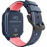 умные часы Jet Kid Vision 4G Pink-Grey