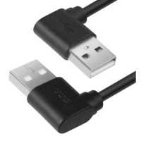 кабель Greenconnect GCR-AUM5AM-BB2S-0.2m Черный