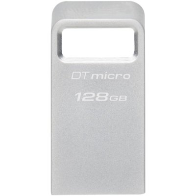 флешка Kingston 128GB DTMC3G2/128GB Серебристый