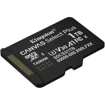 карта памяти Kingston Canvas Select Plus 1TB SDCS3/1TBSP