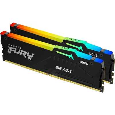 оперативная память Kingston Fury Beast Black RGB Expo KF568C34BBEAK2-32