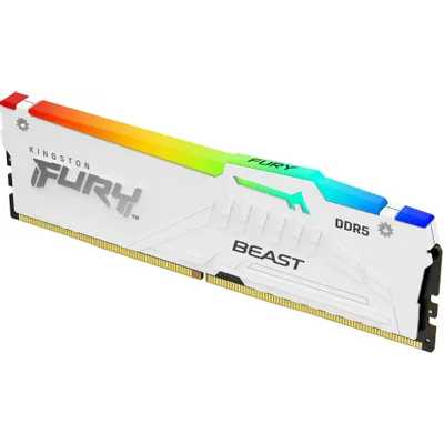 оперативная память Kingston Fury Beast White RGB Expo KF564C32BWEA-16