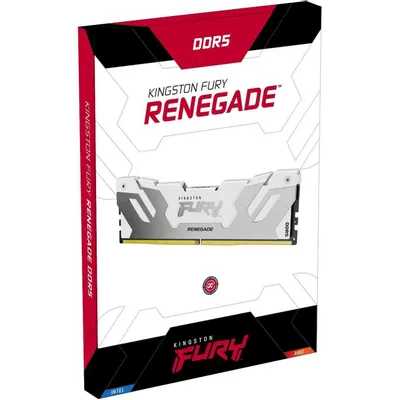 оперативная память Kingston Fury Renegade Silver/White RGB XMP KF564C32RWA-16