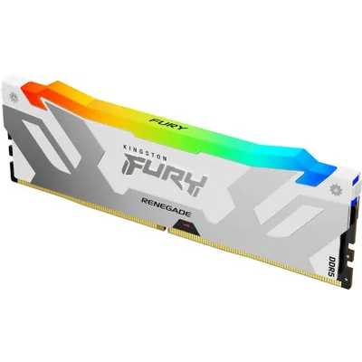 оперативная память Kingston Fury Renegade Silver/White RGB XMP KF576C38RWA-16