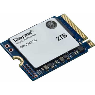 SSD диск Kingston NV3 2Tb SNV3SM3/2T0 Бело-синий