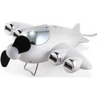 разветвитель USB Konoos UK-39 серый
