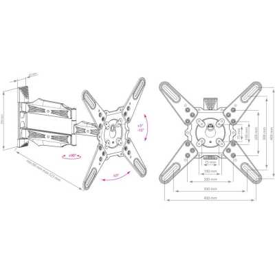кронштейн Kromax Atlantis-40 White белый