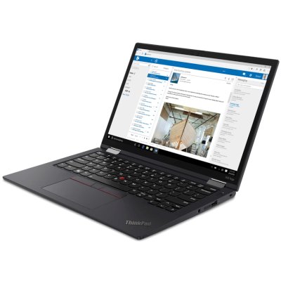 ноутбук Lenovo ThinkPad X13 Yoga Gen 2 20W9A00SCD Черный